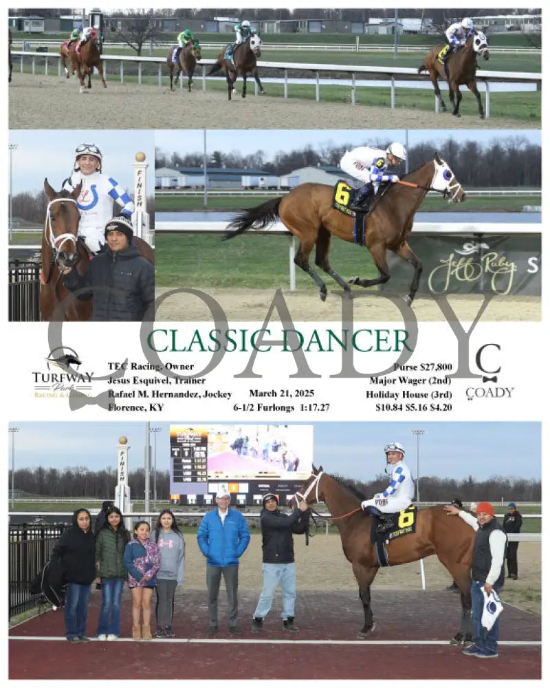 CLASSIC DANCER - 032125 - Race 04 - TP Turfway Park