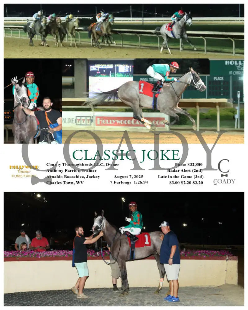 CLASSIC JOKE - 08-07-25 - R06 - CT Hollywood Casino at Charles Town Races