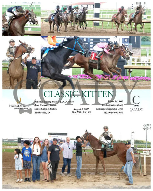 CLASSIC KITTEN - 08-05-25 - R06 - IND Indiana Grand
