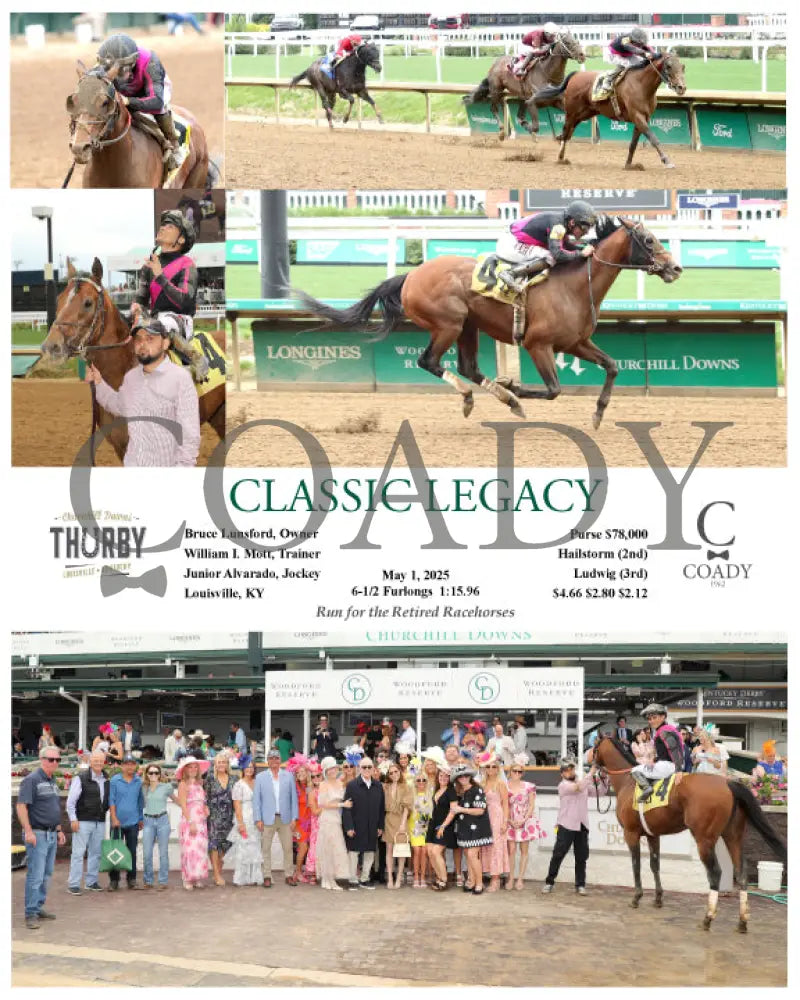 CLASSIC LEGACY - 05-01-25 - R08 - CD Churchill Downs
