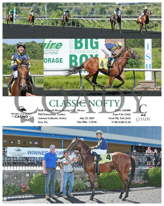CLASSIC NOFTY - 07-23-25 - R03 - PID Presque Isle Downs