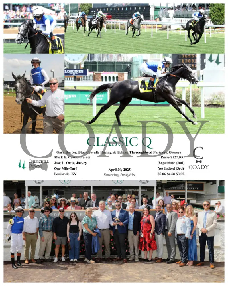 CLASSIC Q - 04-30-25 - R07 - CD - Group Churchill Downs