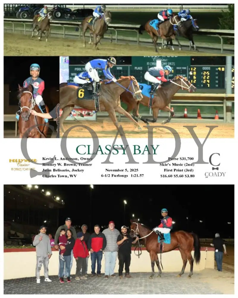 CLASSY BAY - 11-05-25 - R07 - CT Hollywood Casino at Charles Town Races