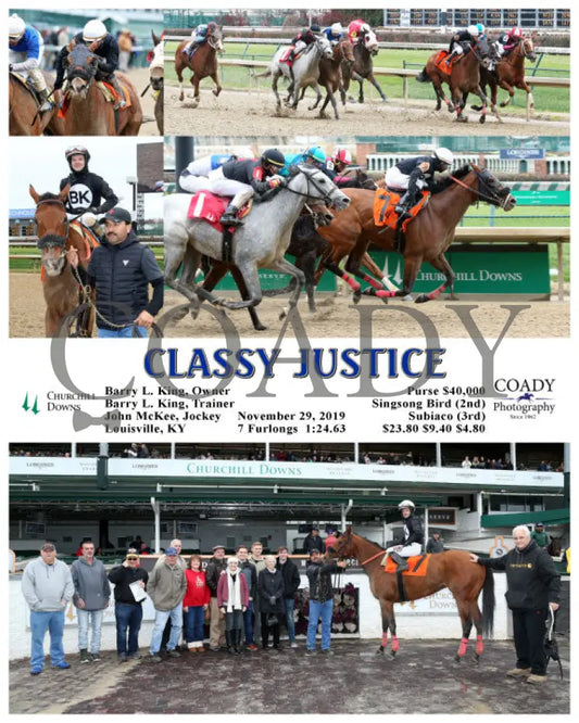 Classy Justice - 11-29-19 R02 Cd Churchill Downs