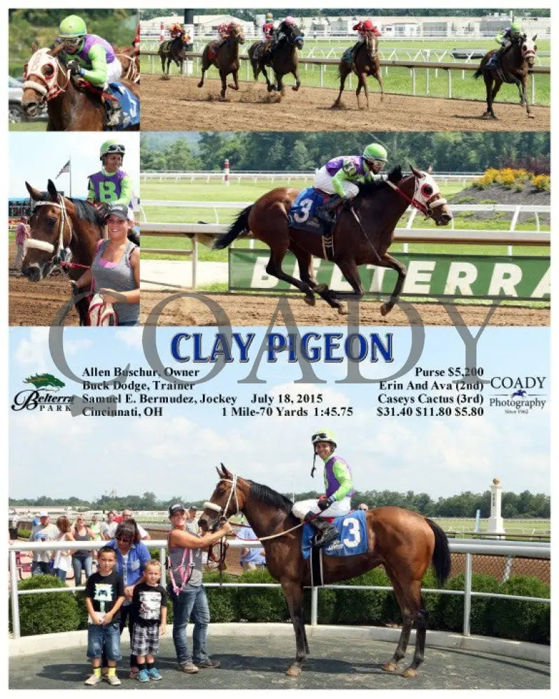 Clay Pigeon  - 071815 - Race 05 - BTP - Coady Media - Kurtis Coady Photography