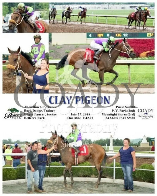 Clay Pigeon - 072714 Race 06 Btp Belterra Park