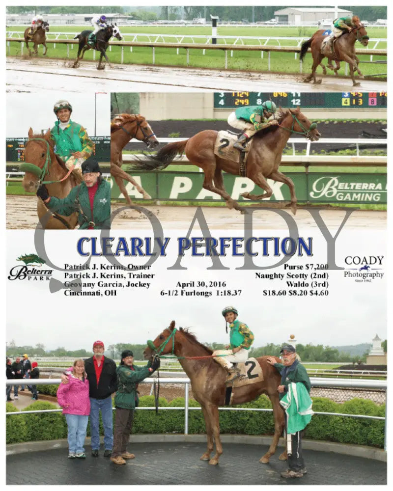 Clearly Perfection - 04-30-16 R07 Btp Belterra Park