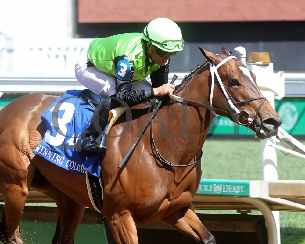 Clearly Unhinged - 05-27-24 R08 Cd Tight Finish 01 Churchill Downs