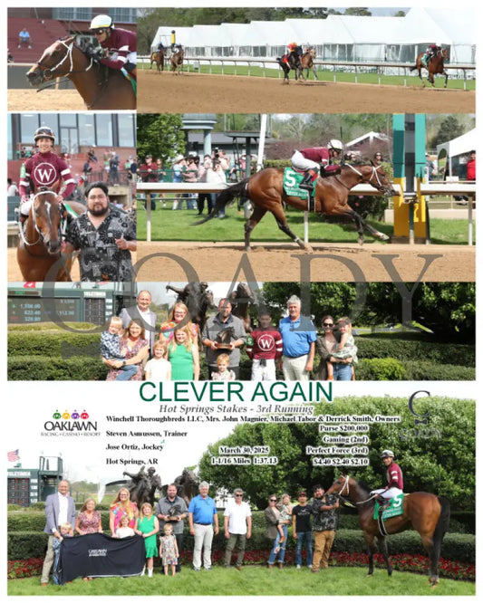 CLEVER AGAIN - 033025 - Race 07 - OP Oaklawn Park