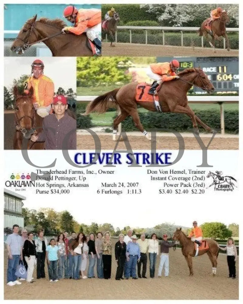 Clever Strike - 3/24/2007 Oaklawn Park