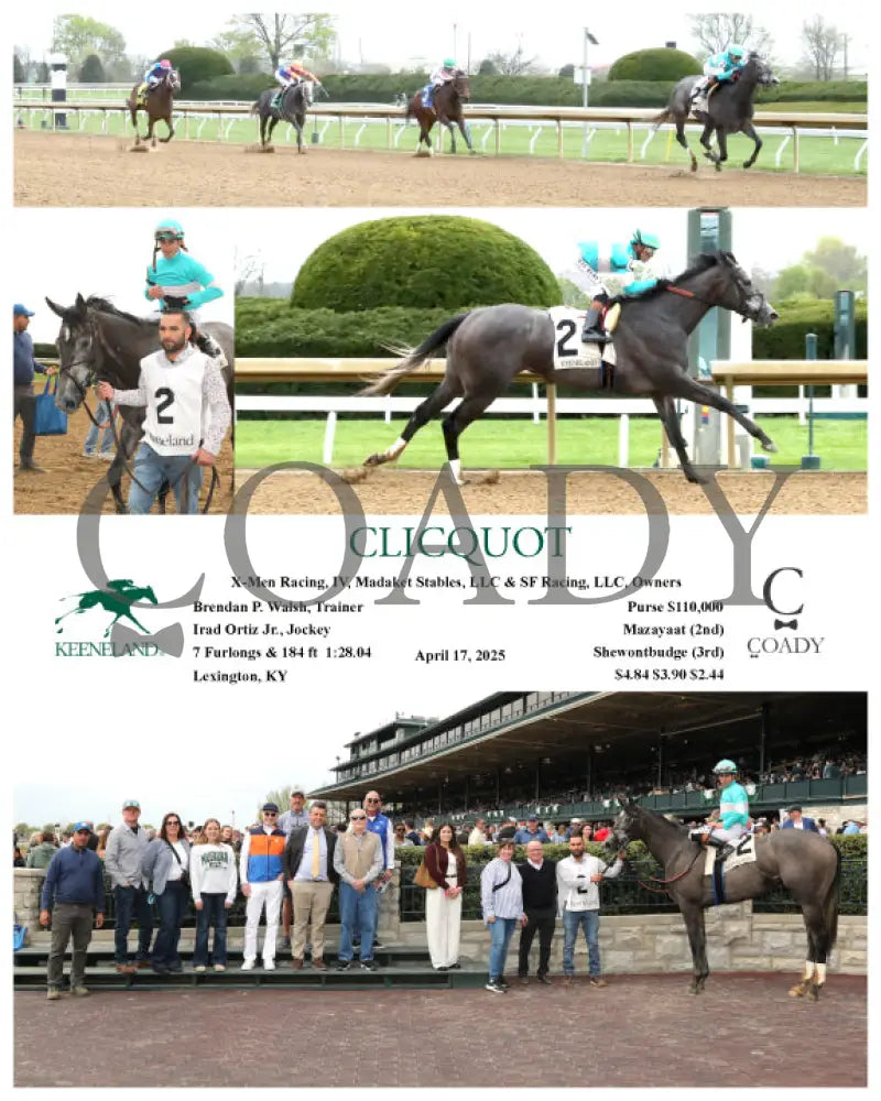 CLICQUOT - 04-17-25 - R06 - KEE Keeneland
