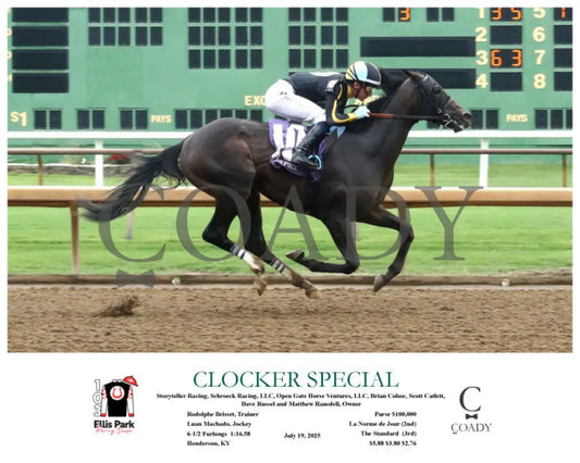 CLOCKER SPECIAL - 07-19-25 - R03 - ELP - Action Ellis Park