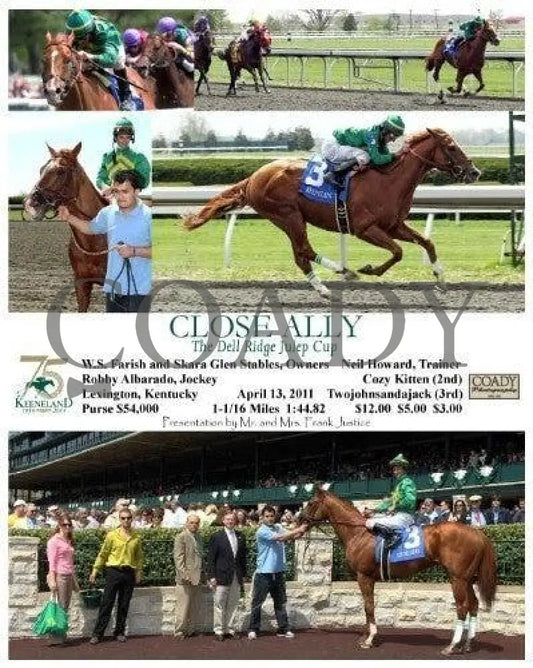 Close Ally - The Dell Ridge Julep Cup 041311 R Keeneland