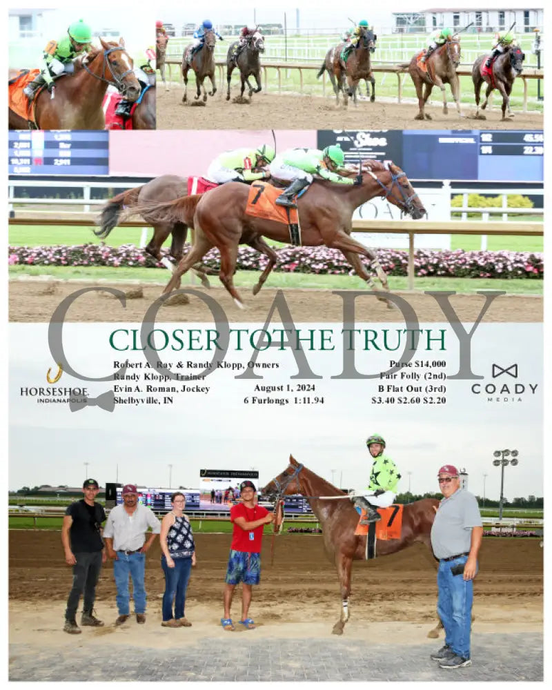 Closer Tothe Truth - 08-01-24 R07 Ind Indiana Grand