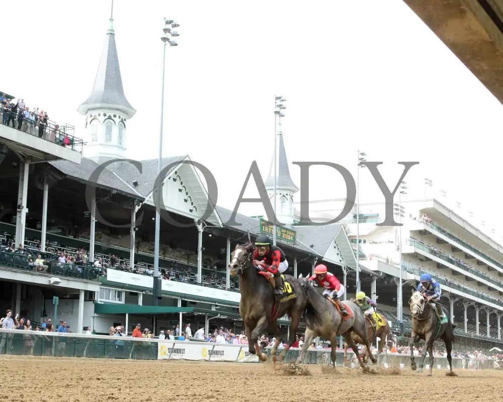 Closethegame Sugar - The Kelly’s Landing 06-29-24 R10 Cd Under Rail 01 Churchill Downs