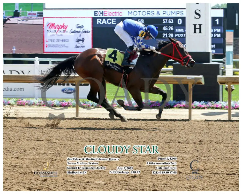 CLOUDY STAR - 07-05-25 - R01 - IND Action Indiana Grand