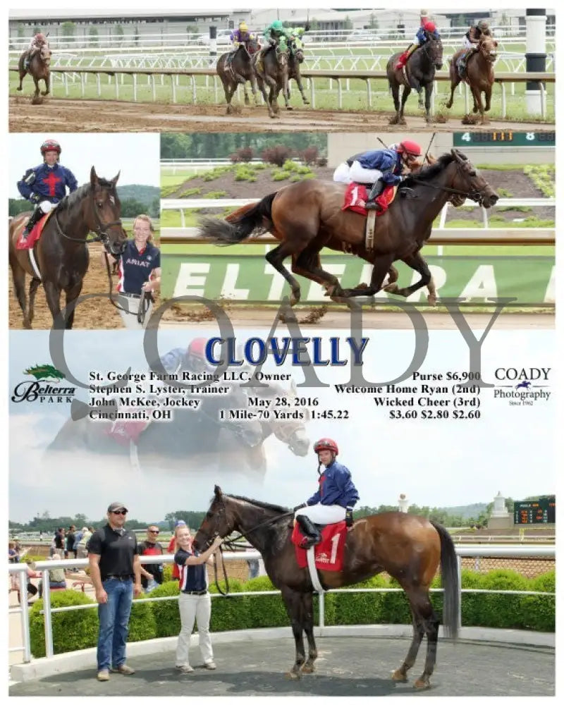 Clovelly - 052816 Race 02 Btp Belterra Park