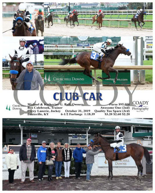 Club Car - 10-31-19 R07 Cd Churchill Downs