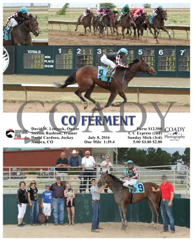 Co Ferment - 070816 Race 08 Arp Arapahoe Park