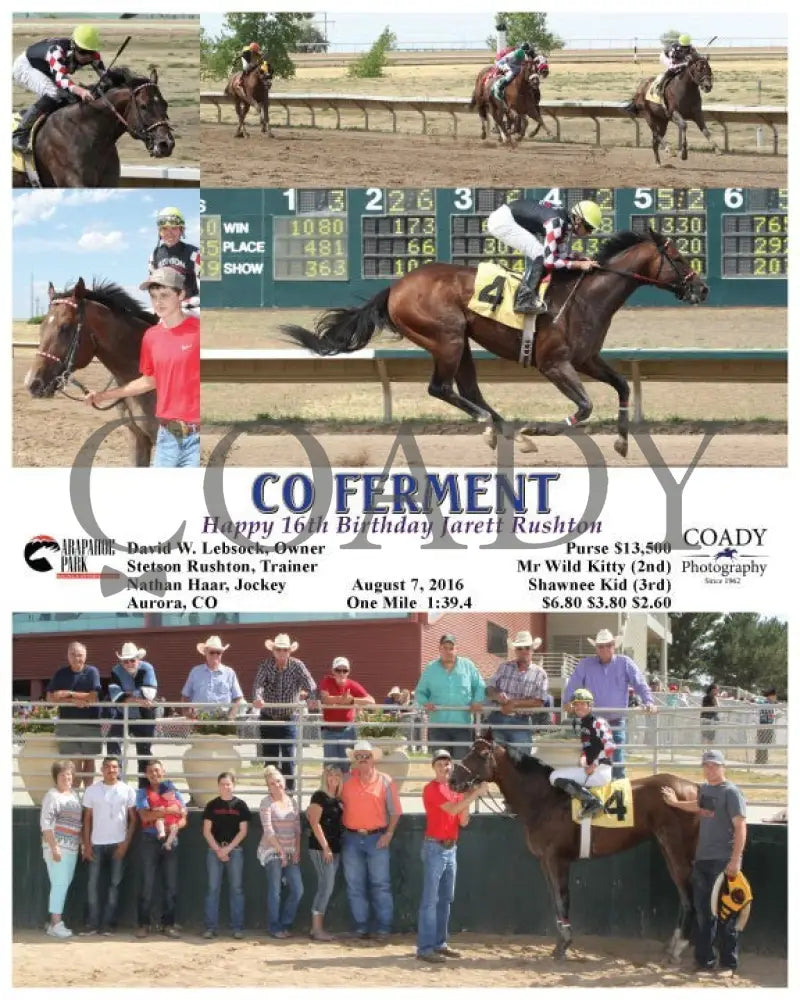 Co Ferment - 080716 Race 07 Arp Arapahoe Park