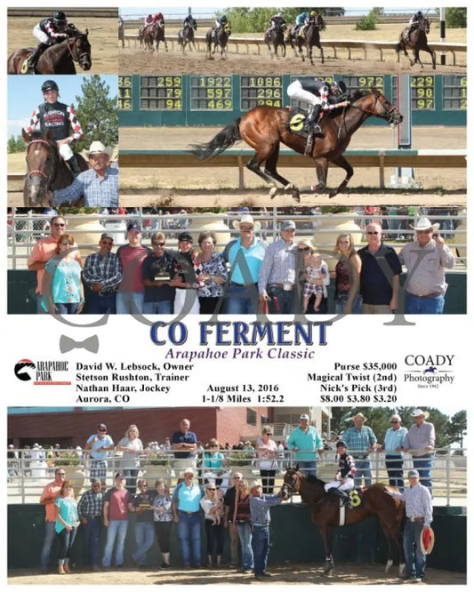 Co Ferment - 081316 Race 08 Arp Arapahoe Park