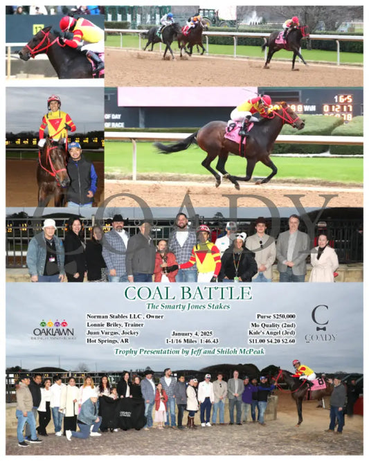 Coal Battle - The Smarty Jones Stakes 01-04-25 R09 Op Oaklawn Park