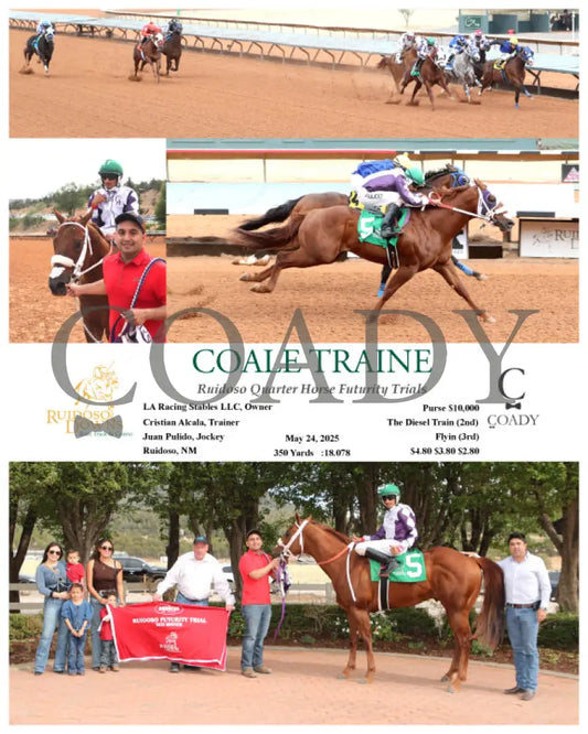COALE TRAINE - Ruidoso Quarter Horse Futurity Trials - 05-24-25 - R12 - RUI Ruidoso Downs