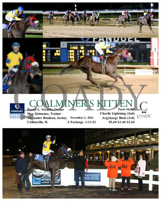 Coalminer’s Kitten - 11-02-24 R10 Fan Fanduel Sportsbook Horse Racing