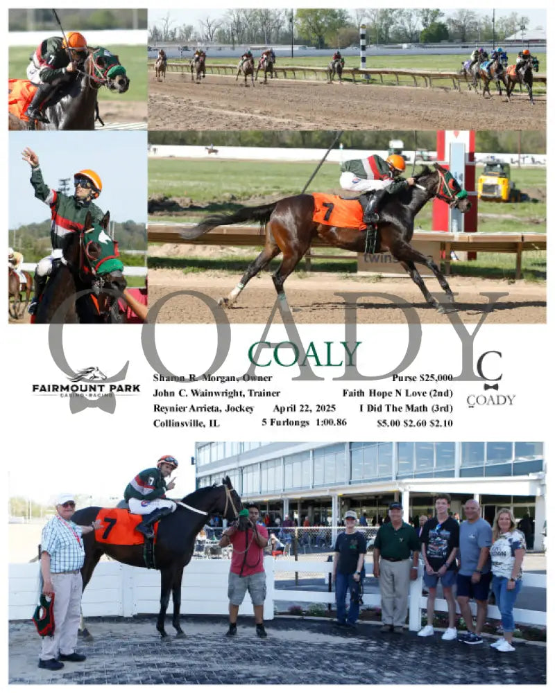 COALY - 04-22-25 - R08 - FP Fanduel Sportsbook Horse Racing