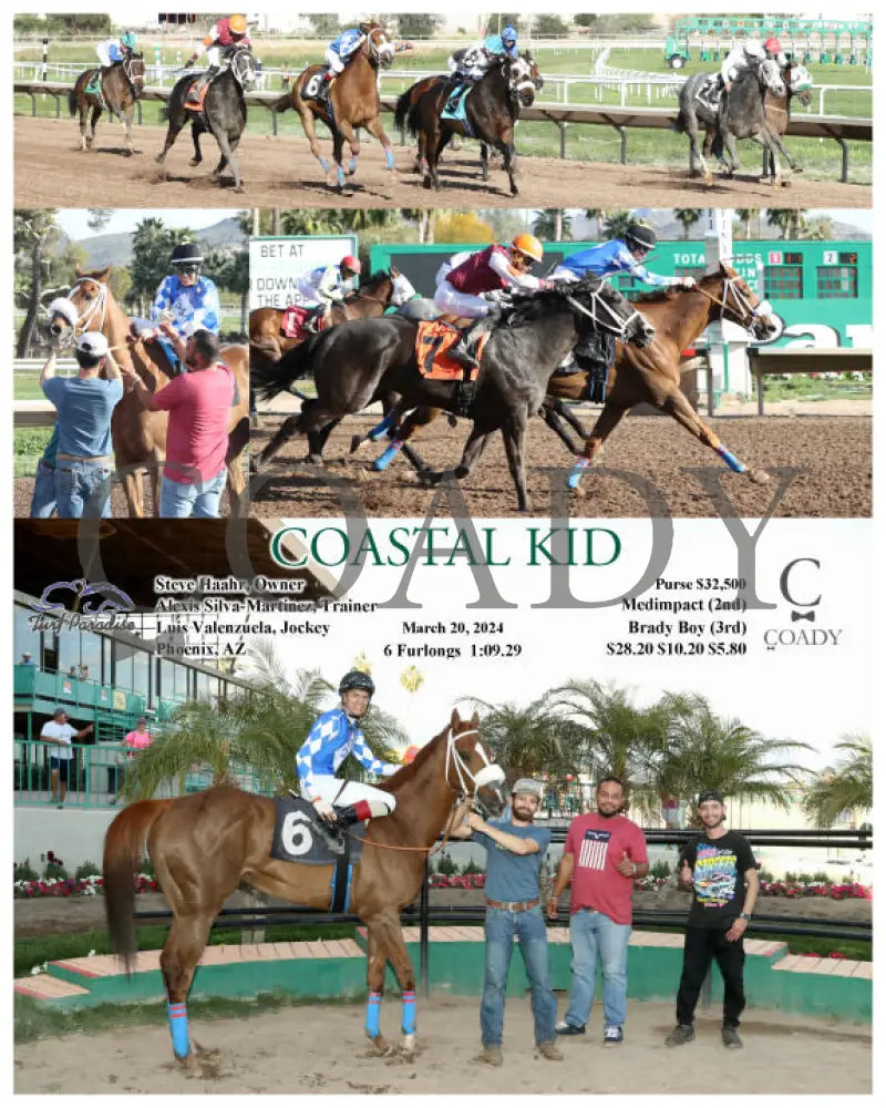 Coastal Kid - 03 - 20 - 24 R08 Tup Turf Paradise
