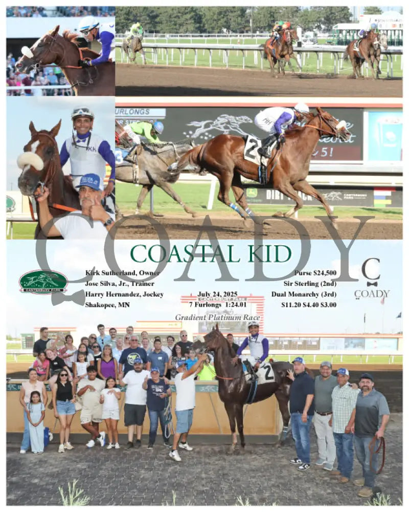 COASTAL KID - 07-24-25 - R03 - CBY Canterbury Park