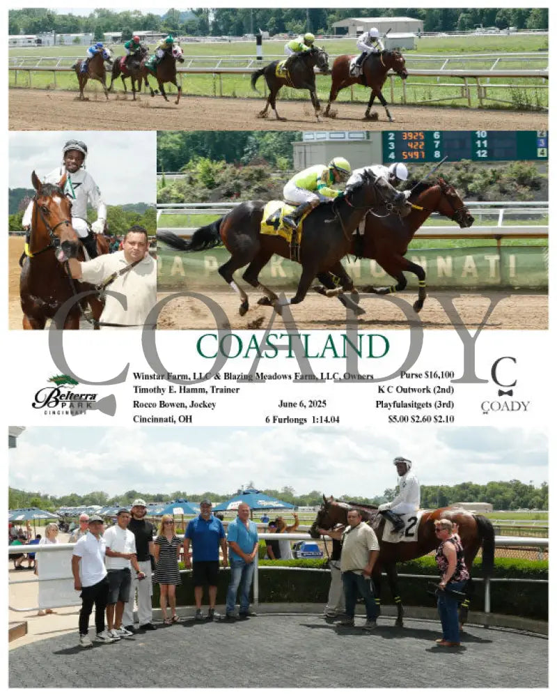 COASTLAND - 060625 - Race 01 - BTP Churchill Downs
