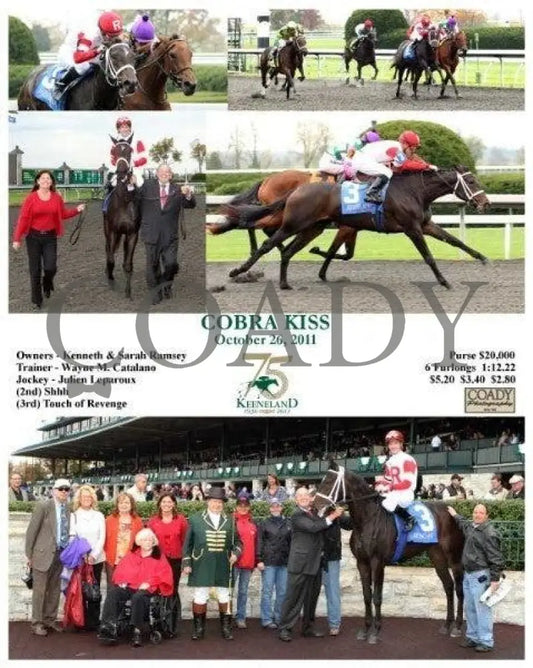 Cobra Kiss - 102611 Keeneland