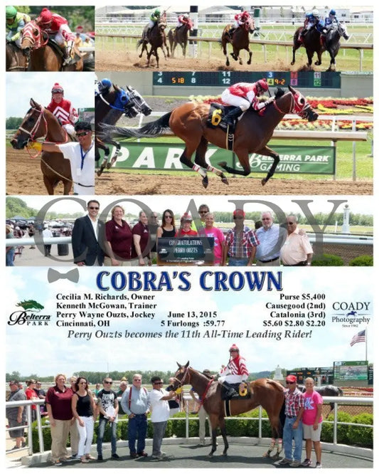 Cobra’s Crown - 061315 Race 01 Btp Belterra Park