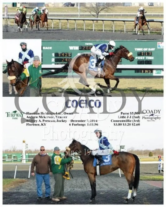 Cocico - 120714 Race 01 Tp Turfway Park