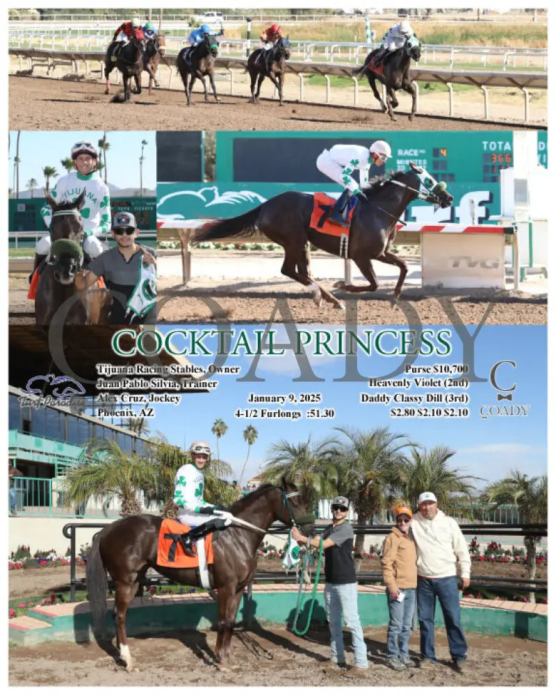 Cocktail Princess - 01-09-25 R04 Tup Turf Paradise