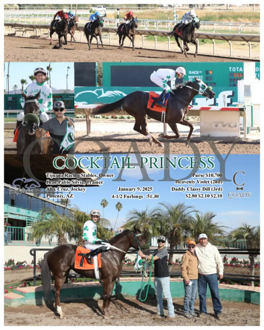 Cocktail Princess - 01-09-25 R04 Tup Turf Paradise
