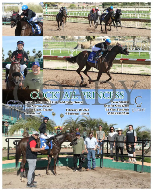 Cocktail Princess - 02-20-24 R04 Tup Turf Paradise