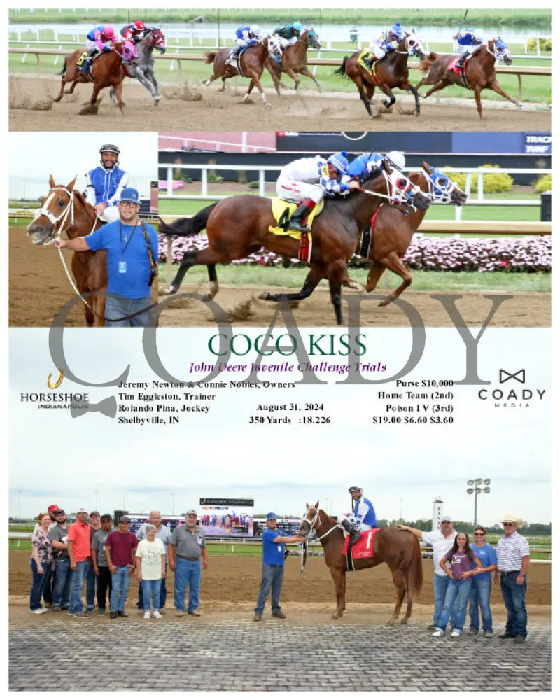 Coco Kiss - John Deere Juvenile Challenge Trials 08-31-24 R03 Ind Indiana Grand