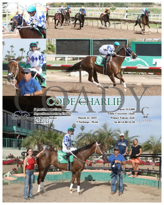 CODE CHARLIE - 03-31-25 - R06 - TUP Turf Paradise
