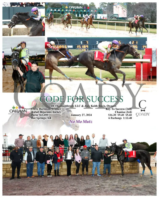 Code For Success - 01-27-24 R05 Op Oaklawn Park