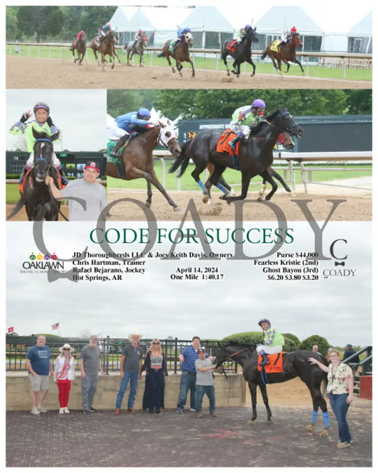 Code For Success - 04 - 14 - 24 R01 Op Oaklawn Park