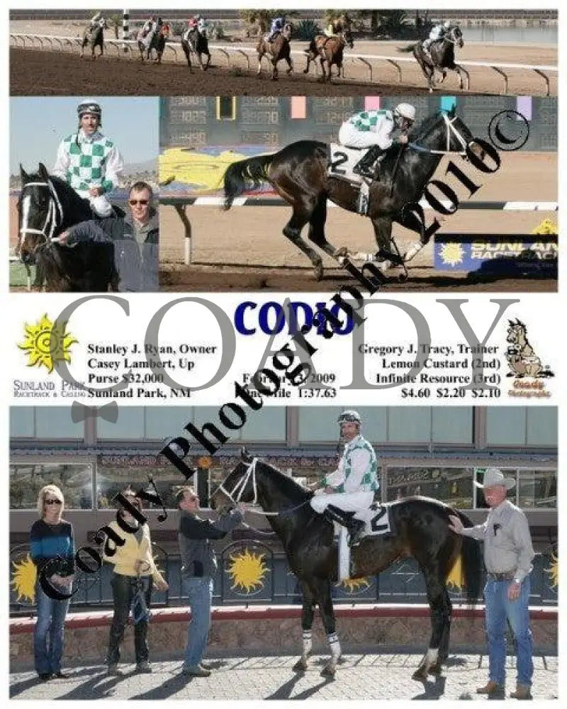 Codio - 2 3 2009 Sunland Park