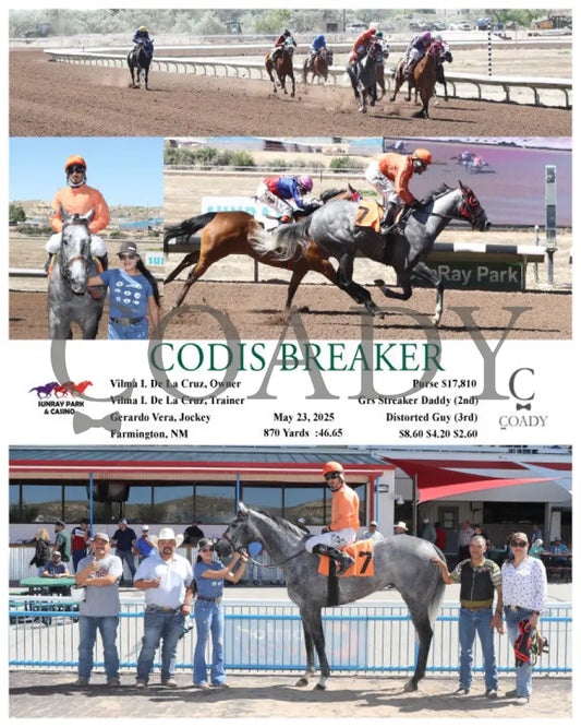 CODIS BREAKER - 05-23-25 - R06 - SRP SunRay Park