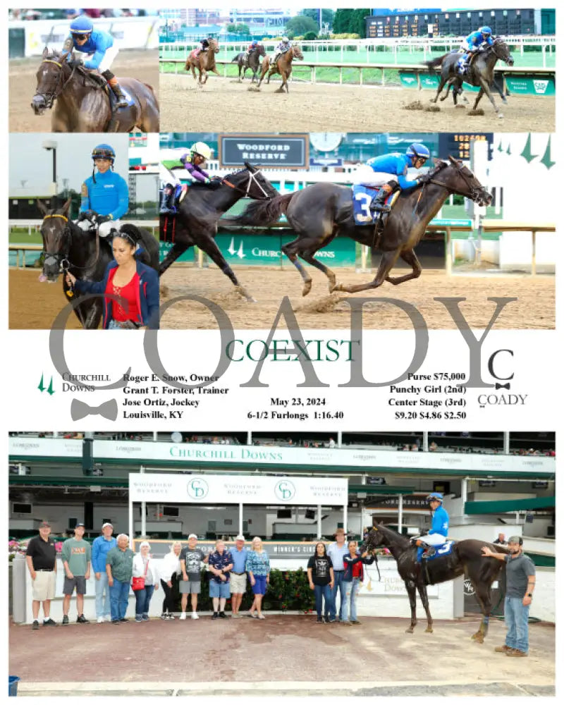 Coexist - 05-23-24 R03 Cd Churchill Downs