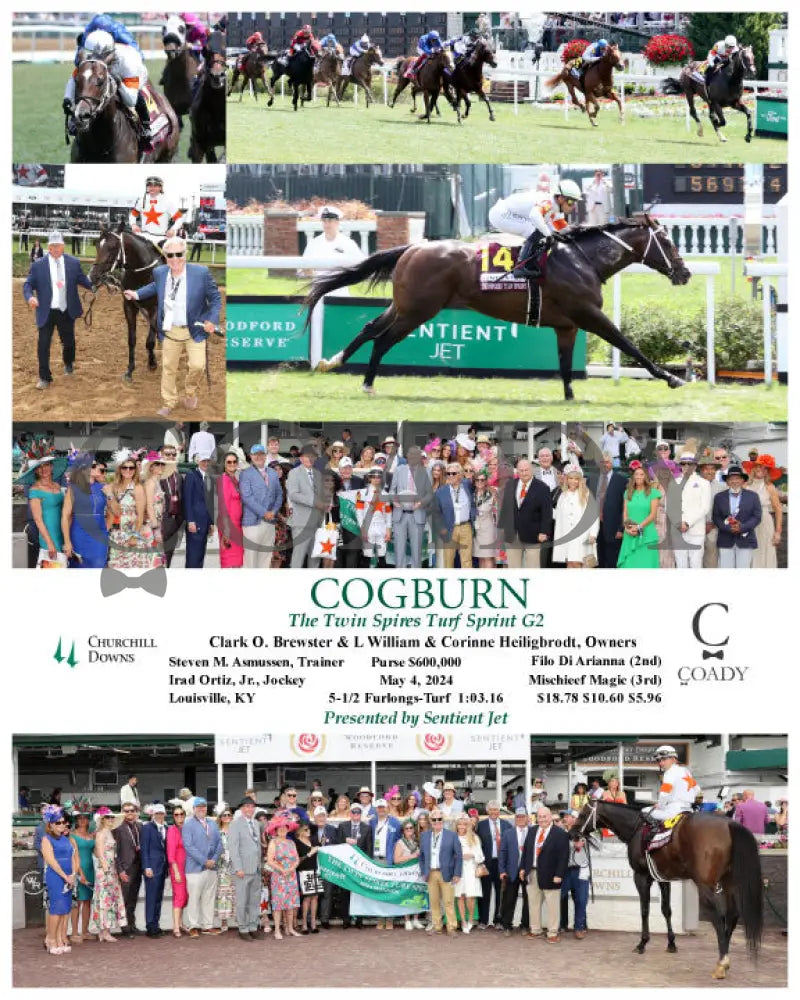 Cogburn - The Twin Spires Turf Sprint G2 05-04-24 R05 Churchill Downs