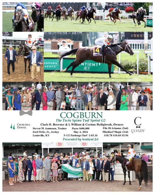 Cogburn - The Twin Spires Turf Sprint G2 05-04-24 R05 Churchill Downs