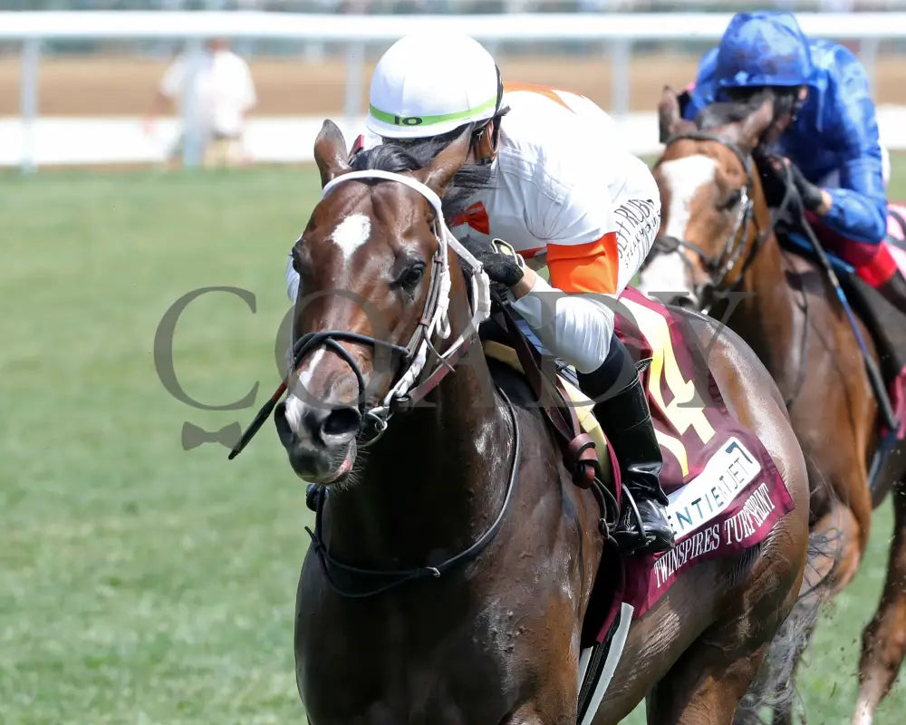 Cogburn - The Twin Spires Turf Sprint G2 05-04-24 R05 Churchill Downs Inside Finish 01 John