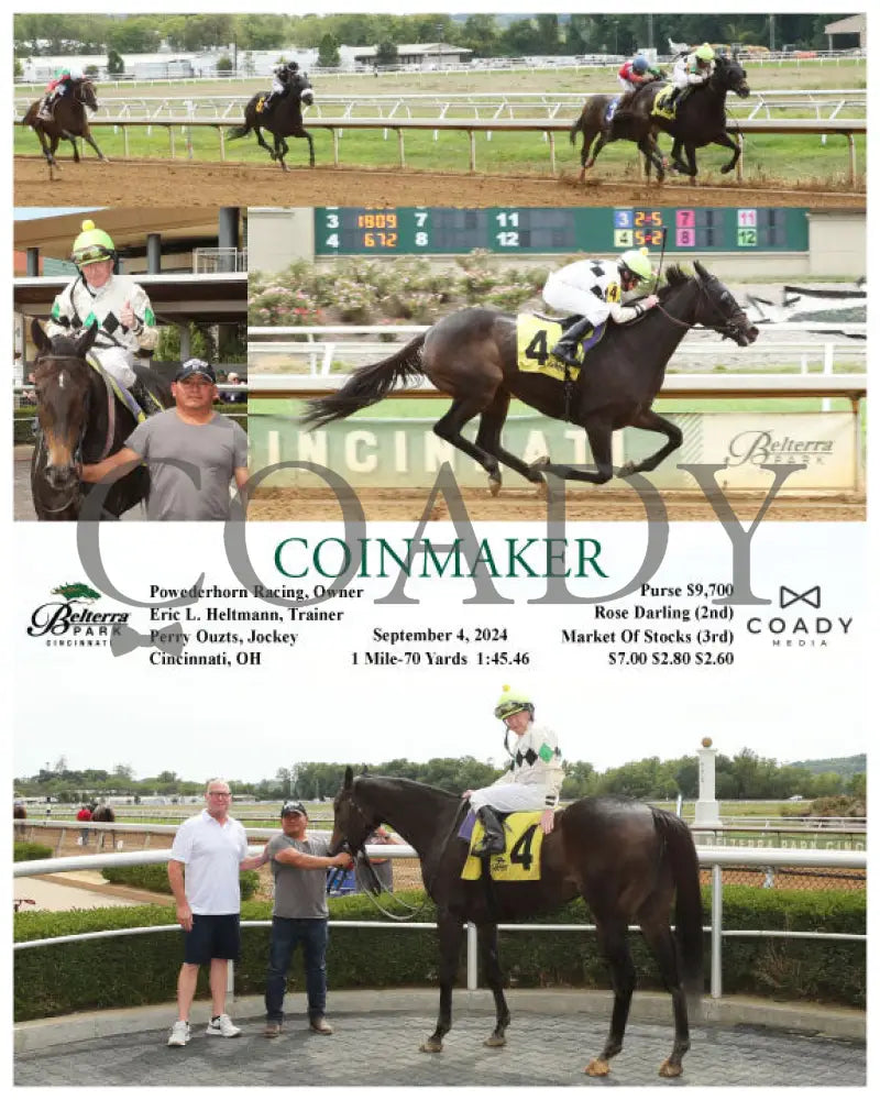 Coinmaker - 090424 Race 01 Btp Belterra Park