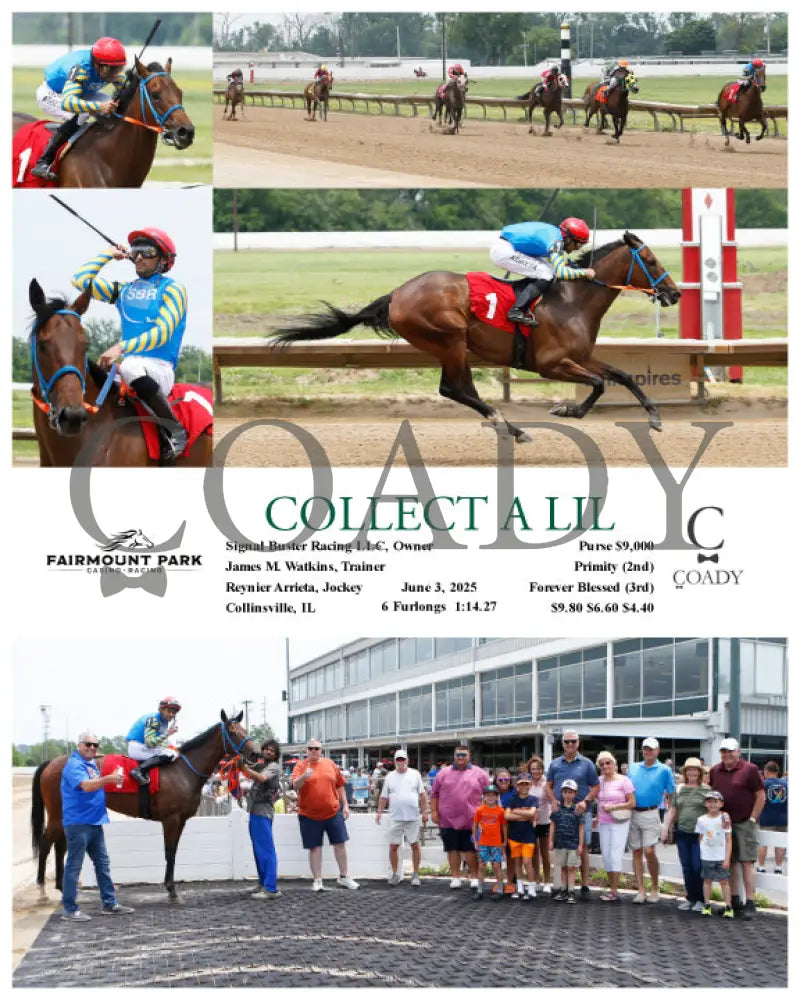 COLLECT A LIL - 06-03-25 - R01 - FP Fanduel Sportsbook Horse Racing
